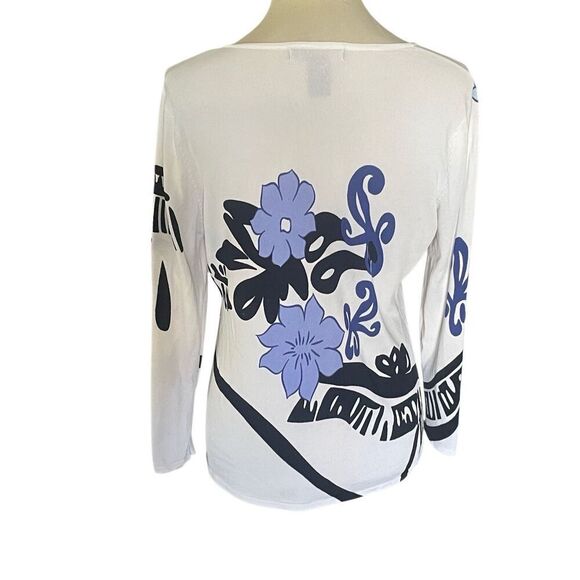 VENUE Abstract Floral Sequin Embellished Cardigan Size Large - Picture 7 of 9